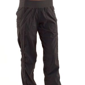 Black Lululemon Quick Step Pant